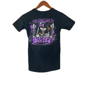 Bucees Youth Small Black Graphic DJ Tshirt Tee Shirt Kids